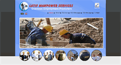Desktop Screenshot of latifmanpower.com